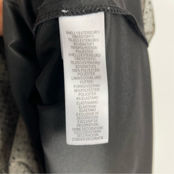 ADRIANNA PAPELL AP1E202268 HIGH LOW GLITTER PIN DOT RUCHED COCKTAIL DRESS - Picture 15 of 16